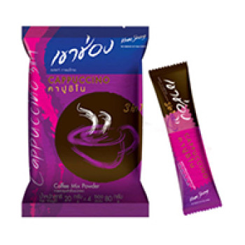 Растворимый кофе "Капучино" Khao Shong 25 шт по 20 гр / Khao Shong Cappuccino 3 in 1 25 sachets*20 g