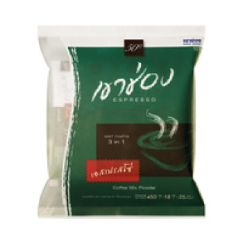 Кофе эспрессо растворимый Khao Shong 18г / Khao Shong Espresso 3 in 1 18g