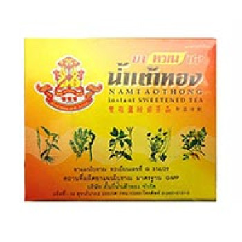 Профилактический чай без сахара Namtaothong, 1 упаковка/ Namtaothong Instant Sweetened Herbal Tea 5 sachets