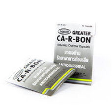 Капсулы с активированным углем Ca-R-bon 10 шт / Ca-R-bon Activated charcoal 10 caps