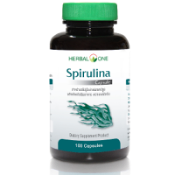 Капсулы Спирулина (Spirulina) Herbal One 100 капсул