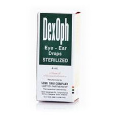 Капли для глаз и ушей DexOph 4 мл / DexOph Eye Ear Drops 4 ml