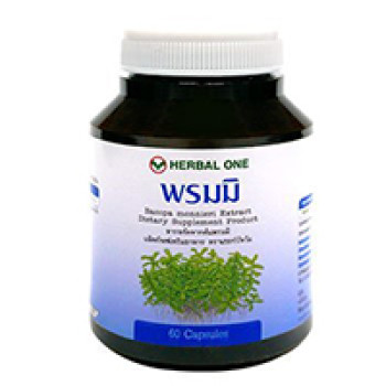Бакопа монье (брахми) Herbal One 60 капсул / Herbal One Bacopa monnieri 60 caps