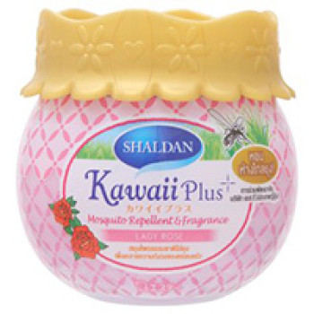 Освежитель воздуха с защитой от комаров Kawaii Plus M&F "Роза" от Shaldan 180 гр / Shaldan Kawaii Plus M&F Lady Rose Mosquito repellent & Fragrance 180 g