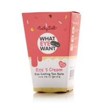 Освежающий крем для кожи вокруг глаз 3 в 1 What Eye Want от Cathy Doll 6 гр / Cathy Doll What Eye Want Eye's Cream Eye Cooling Sun Balm 6g