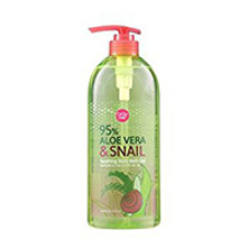 Гель для душа и ванны с алое вера и улиточной слизью Aloe Vera & Snail от Cathy Doll 750 мл / Cathy Doll Aloe Vera & Snail Soothing Body Bath Gel 750 ml