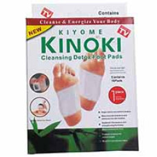 Детокс-пластыри для стоп Cleansing Detox от KINOKI 10 шт / KINOKI Cleansing Detox Food Pads 10 pcs 5 pair