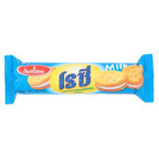 Печенье-сэндвич с молочной кремовой начинкой от Rosy 110 гр / Rosy Milk Flavoured Cream Sandwich Crackers 110g