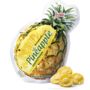 Ломтики сушеного тайского ананаса от Jfruit 65 гр / Jfruit Dehydrated Pineapple 65g