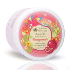 Лечебная восстанавливающая маска для волос с гранатом Oriental princess Tropical Nutrients 160 гр/ Oriental princess Tropical Nutrients Pomegranate Advanced Hair Treatment Mask Enriched Formula 160 gr