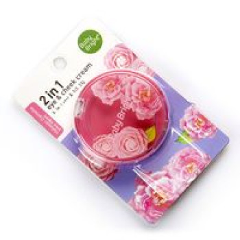 Кремовые румяна-тени от Baby Bright(оттенок Hallasan CAMELLIA) 4 гр / Baby Bright 2 In 1 Eye & Cheek Cream Hallasan CAMELLIA 4g