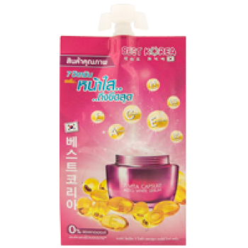 Отбеливающий серум 7 витаминов от Best Korea 8 гр / Best Korea 7 Vita Capsule Auto White Serum 8 g