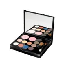 Макияжная палитра румяна+тени GLAMOROUS COLLEZIONE Giffarine 12 оттенков/ Giffarine GLAMOROUS Eyeshadow & Blusher Set (pink-violet-blue)SET D