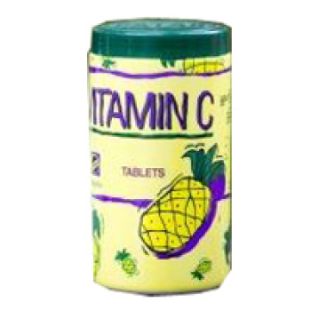 Витамин С со вкусом ананаса 1000 таблеток / Vit C pineapple flavour 1000 tabs