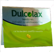 Пищевая добавка для улучшения пищеварения Dulcolax 1 упаковка / Dulcolax 10 Tablets