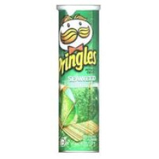 Чипсы со вкусом водорослей нори от Pringles 110 гр / Pringles Seaweed Flavour 110gr