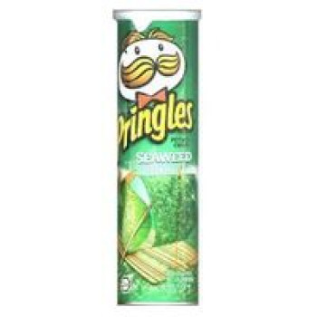 Чипсы со вкусом водорослей нори от Pringles 110 гр / Pringles Seaweed Flavour 110gr