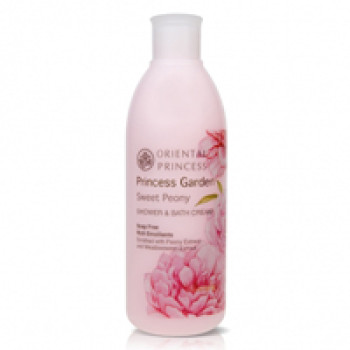 Увлажняющее средство для ванны и душа "Sweet Peony" Oriental Princess 250 мл /Oriental Princess Princess Garden Sweet Peony Bath Shower Cream 250ml 