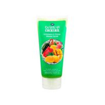 Скраб-гель для душа Barbados серии Caribbean Cocktail с арбузом и манго от Boots 200 мл / Boots Caribbean Cocktail Barbados Shower Scrub Watermelon&Mango 200 ml