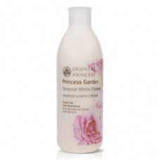 Увлажняющее средство для ванны и душа "Oriental White Flower" Oriental Princess 250 мл /Oriental Princess Princess Garden Oriental White Flower Bath Shower Cream 250ml 