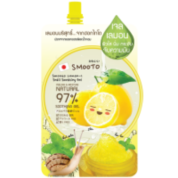 Успокаивающий гель-пилинг с улиткой и лимоном от Smooto 50 гр / Smooto Lemon-C Snаil Soothing Gel 50 g