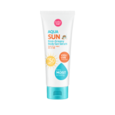 Солнцезащитная крем-сыворотка от Cathy Doll SPF50 UVA/UVB 50 гр / Cathy Doll AQUA SUN Non-Greasy Body Sun Serum UVA/UVB SPF 50 PA+++ 50g