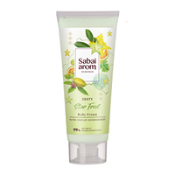 Крем для тела Zesty Star Gooseberry Sabai-arom 200 мл/ Zesty Star Gooseberry Sabai-arom body cream 200 ml