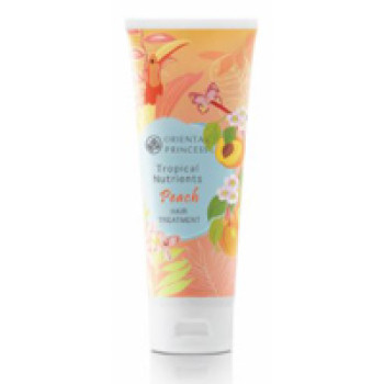 Лечебная маска-бальзам для волос с персиком Oriental princess Tropical Nutrients 200 Гр/ Oriental princess Tropical Nutrients peach Hair Treatment 200 gr