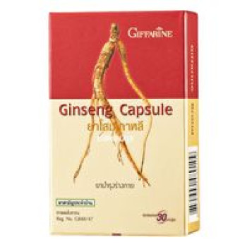 Капсулы 100% корень женьшеня GIFFARINE GINSENG 30 шт