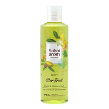 Гель для душа Zesty Star Gooseberry Sabai-arom 200 мл/ Zesty Star Gooseberry Sabai-arom shower gel 200 ml