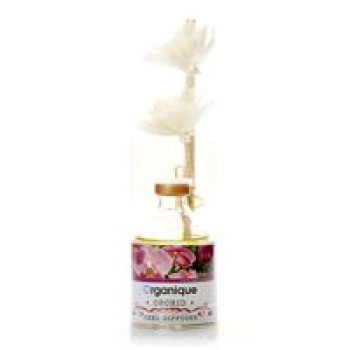 Органический диффузор с арома-маслом "Орхидея" Butique Organique 50 мл / Butique Organique reed diffuser Orchid 50 ml