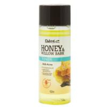 Тоник для лица с медом и корой ивы 100 мл / Daiso Honey & Willow Bark Toner Anti-Acne 100 ml