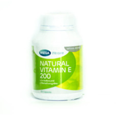 Витамин Е We Care от Mega 60 капсул / Mega We Care Natural Vitamin E 200 60 capsules