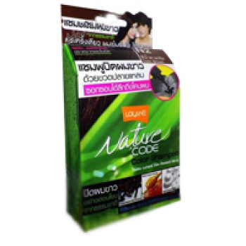 Красящий шампунь без аммиака. Цвет: №2 - темный шатен Lolane Nature Code Hair Color Shampoo № 2 Dark Brown 