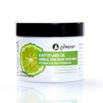 Маска для волос с кафрским лаймом от Poompuksa 300 гр / Poompuksa Hair Treatment Kaffir lime oil 300 g