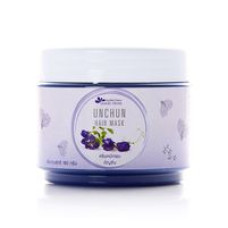 Маска для волос с экстрактом клитории "Анчан" 200гр(180 ml)/Wangphrom Hair Treatment(Butterfly Pea) 180 ml 