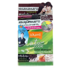 Красящий шампунь без аммиака. Цвет: №3 - шоколад Lolane Nature Code Hair Color Shampoo № 3 Chocolate