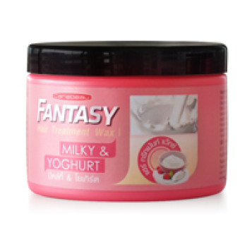 Маска для волос серии "Fantasy" с молоком и йогуртом от Carebeau 250 гр / Carebeau Fantasy Hair Treatment Wax Milk & Yoghurt 250 g