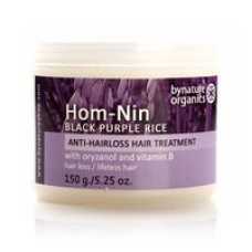 Маска для волос против выпадения с черно-фиолетовым рисом Bynature 150 гр/Bynature HOM NIN BLACK PURPLE RICE anti-hair loss treatment 150gr