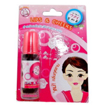 Блеск для губ и румяна  "Тайские губки"  2 в 1 10 мл / Lips&cheeks tint 10 ml 