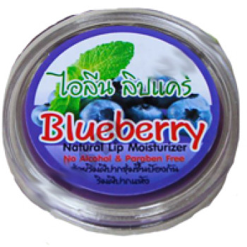 Бальзам для губ натуральный "Голубика" 10 мл / Natural Lip Balm Blueberry 10 ml