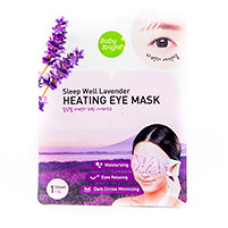 Прогревающая маска для зоны вокруг глаз с лавандой Sleep Well от Baby Bright / Baby Bright Sleep Well Lavender Heating Eye Mask