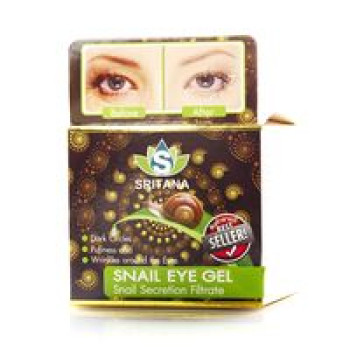 Улиточный универсальный гель для кожи вокруг глаз от Sritana 10 мл / Sritana Snail Eye gel 10 ml