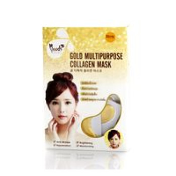 Коллагеновые маски-дольки для кожи вокруг глаз "4 в 1" от MOODS 10 пар / MOODS gold multipurpose collagen eye masks 6gx10pcs