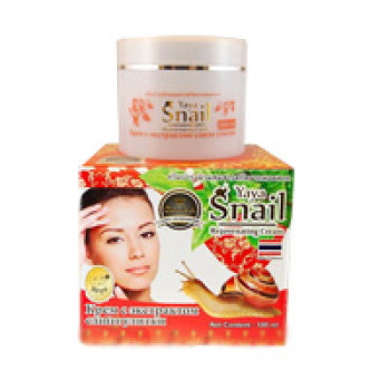 Крем для лица с улиткой на коробке 100 мл / Yaya Snail cream for tor tourists 100 ml