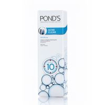 Суперочищающая пенка для умывания Ponds 50 грамм / Ponds complete solution acne clear white facial foam 50 gr