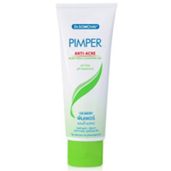 Очищающий гель против акне с алоэ вера Dr Somchai 110 гр / Dr Somchai Pimper Aloe Vera Cleansing Gel 110 gr