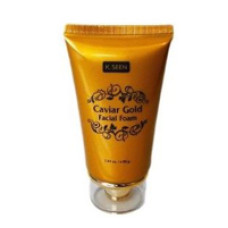 Очищающая пенка для лица с икрой, коллагеном и золотом K.Seen 80 гр / K.Seen Caviar Gold Facial Foam 80 gr