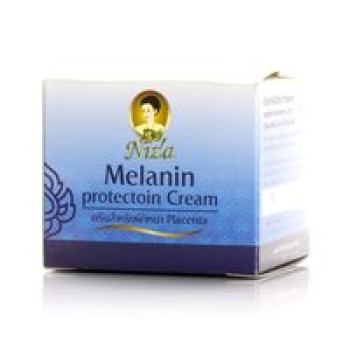 Плацентарный антивозрастной осветляющий крем для лица от Niza 5 гр / Niza melanin protection cream 5 gr