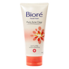 Пенка для умывания Biore против акне и воспалений 50 мл / Biore facial foam pure acne clear 50ml